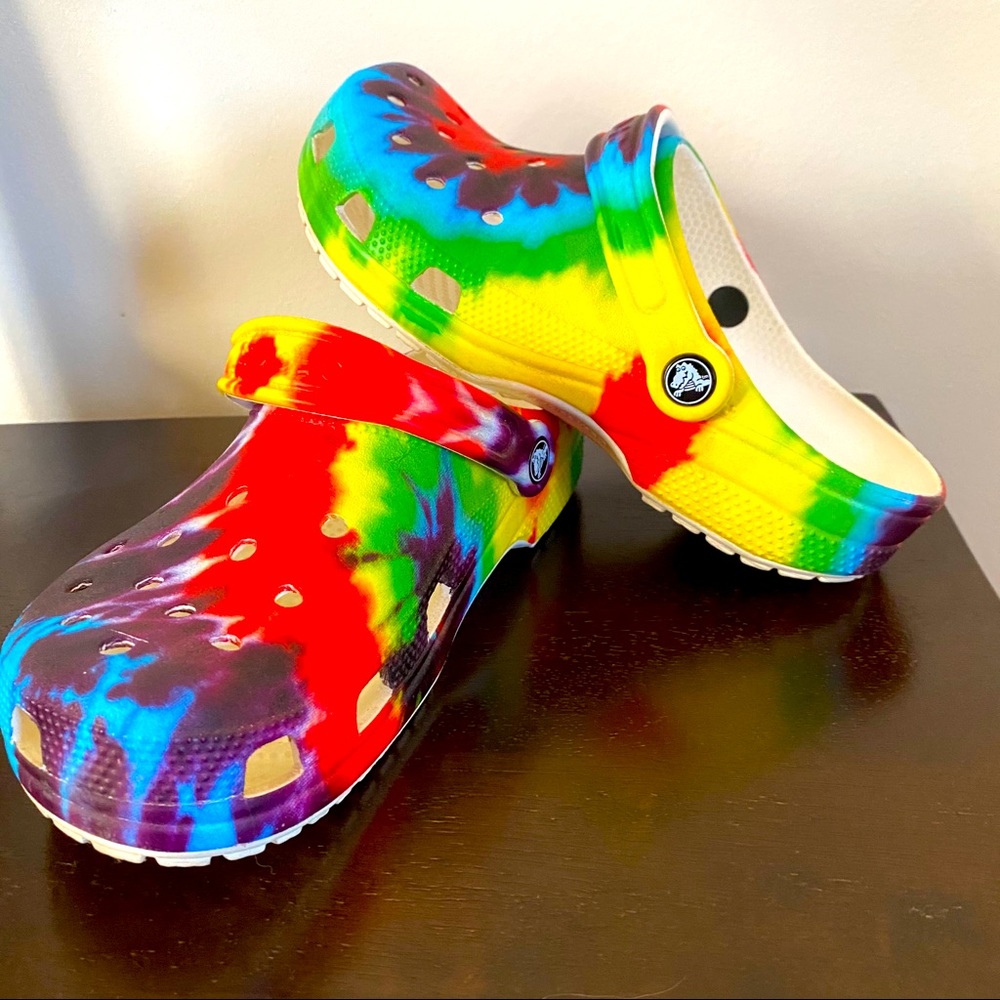 Tie-Dye Crocs